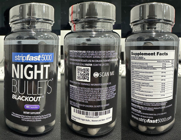 NIGHT BULLETS BLACKOUT® (50 Count)