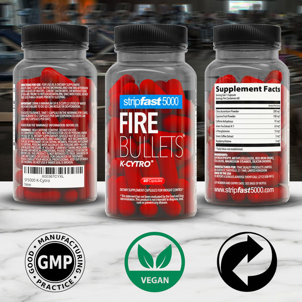 FIRE BULLETS® K-CYTRO® (30 Days Supply)
